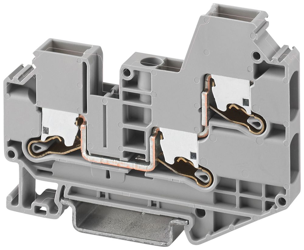 Borne de passage PX XTV 6-TWIN 1000V 41A 0.5…10mm² gris