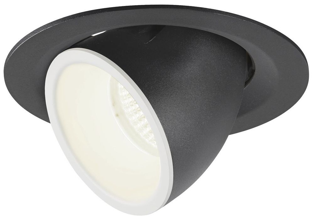EB-LED-Downlight SLV NUMINOS GIMBLE M, 17.5W 500mA 1750lm 4000K 40° sz/ws