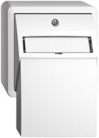 Kit montaggio AP EDIZIOdue, con cappa di uscita dritta, per 2×Keystone, bianco