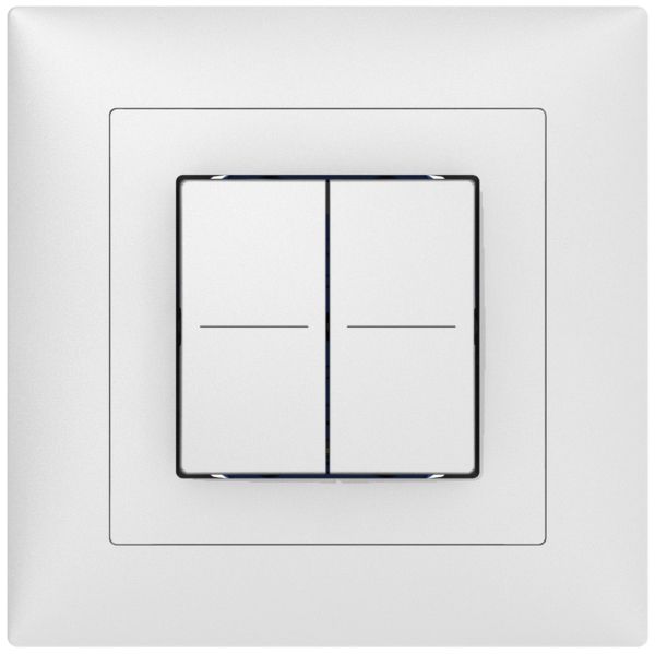 UP-Tastsensor ABB Sidus KNX Basic Typ-B, 2/4, weiss