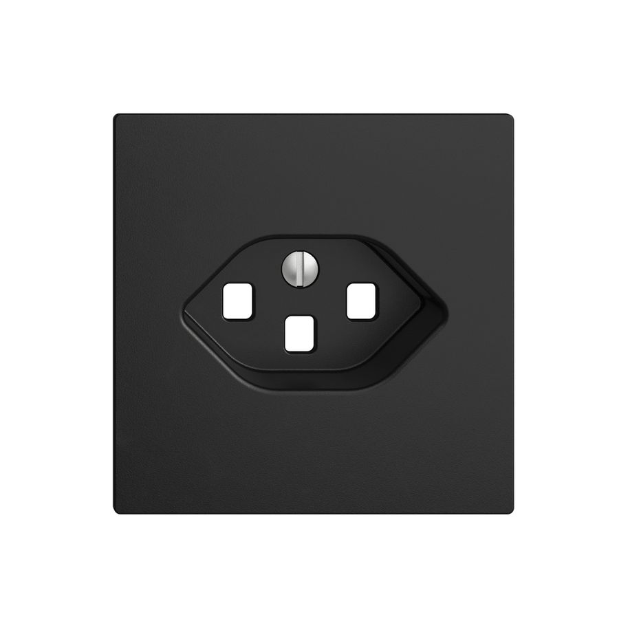 Frontplatte EDIZIOdue 23 schwarz