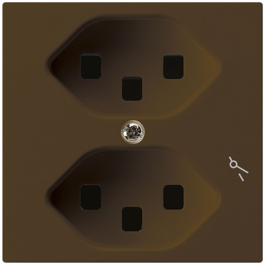 Presa Hager kallysto 2×T23 1×S A marrone