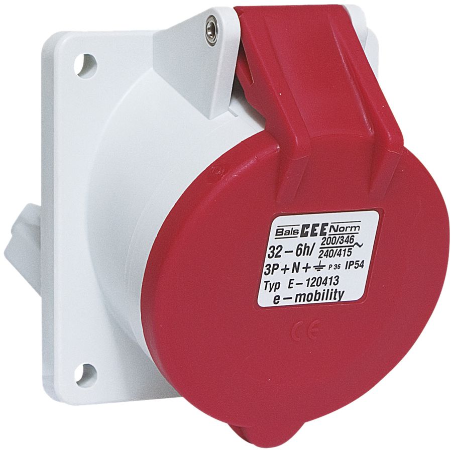 EB Steckdose eMobile CEE 3P 16A 230V 6h blau IP44