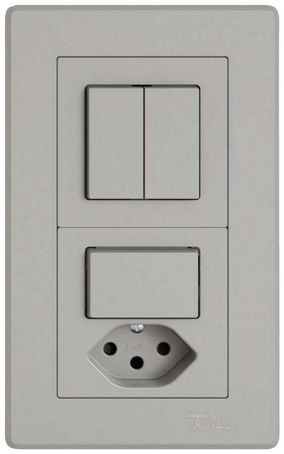 Combinaison ENC EDIZIO.liv SNAPFIX® 2×1 156×96mm sch 1/3+3/1L+sch 3/1L+T13 grc