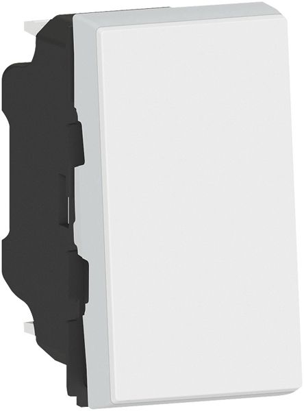 Wippschalter MOS Schema 3 Easy-Led 1 Modul weiss antibakteriell