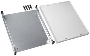 Baustein Hager univers N 600×500mm mit Montageplatte