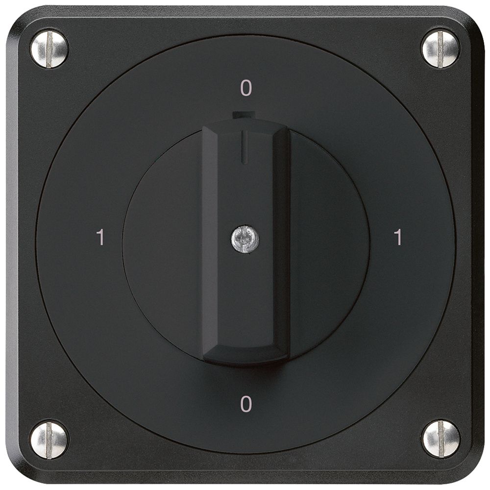 Interrupteur rotatif ENC robusto IP55 schéma 0/2P noir