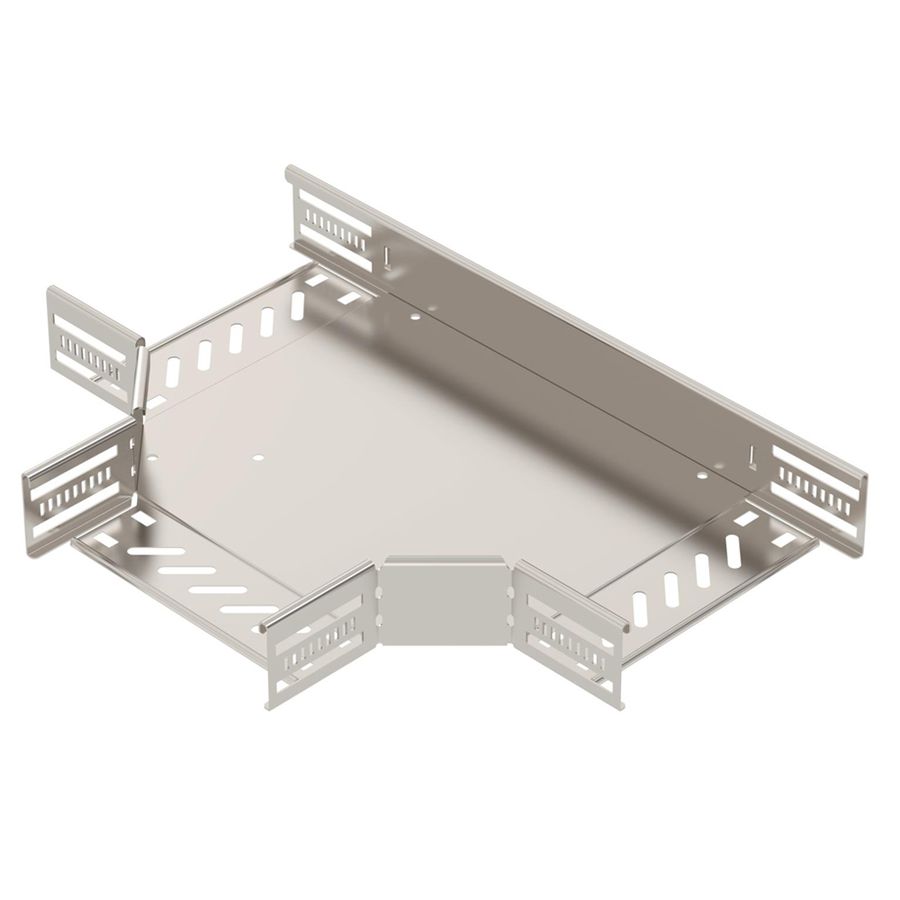 T-Stück BET RT 60×200mm Edelstahl A2 blank