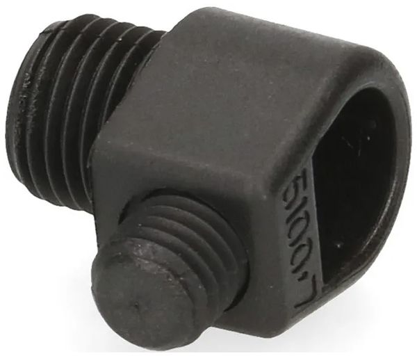 Klemmnippel ROE M10×1mm schwarz