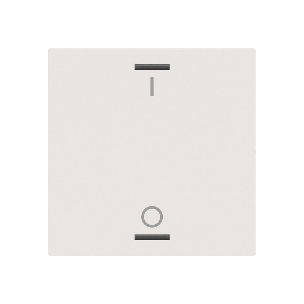 Bascule MDT BE-TAL60W111.B1 1t/2a p.touches tactiles blanc mat "I/O"