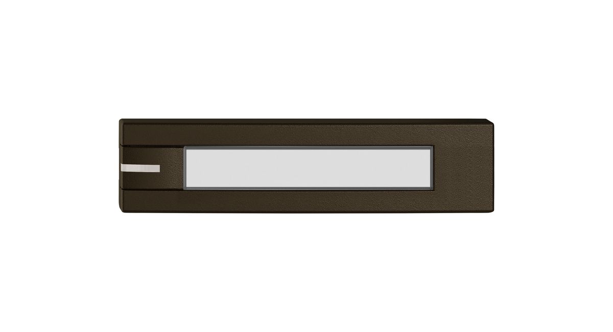 Poussoir 1/4 EDIZIO.liv SNAPFIX® p.KNX&UNI a.LED a.étiquette comm.1touch.br