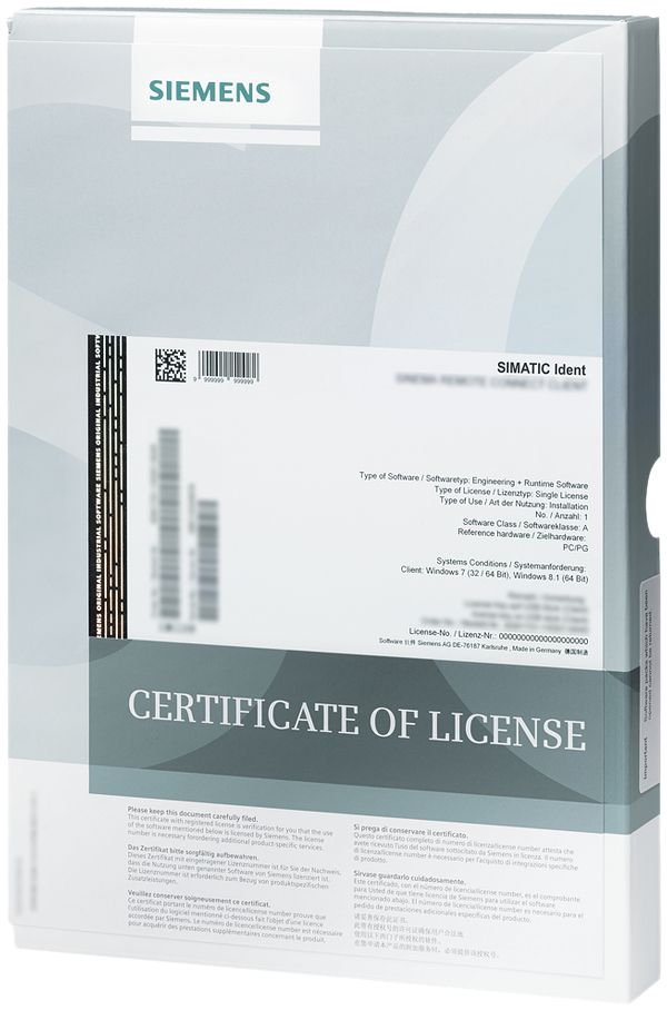 Set di software RFID Siemens FB/FC per SIMATIC, RFID PC Libraries, RFID Tools