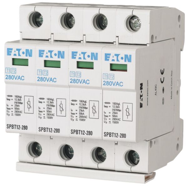 Scaricatore da sovratensione Eaton, TN-S-Set, 4p