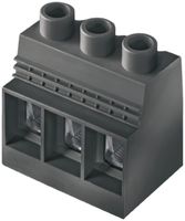 Leiterplattenklemme Weidmüller LXXX 2L Lötstift 4.5mm schwarz