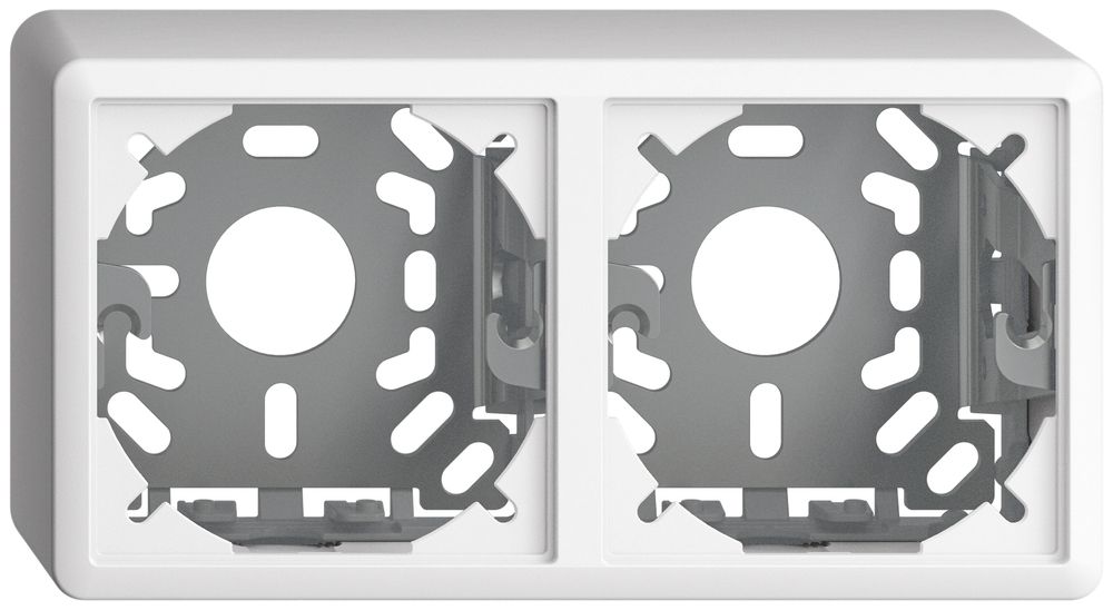 AP-Kopfzeile EDIZIOdue 1×2 FX54 weiss