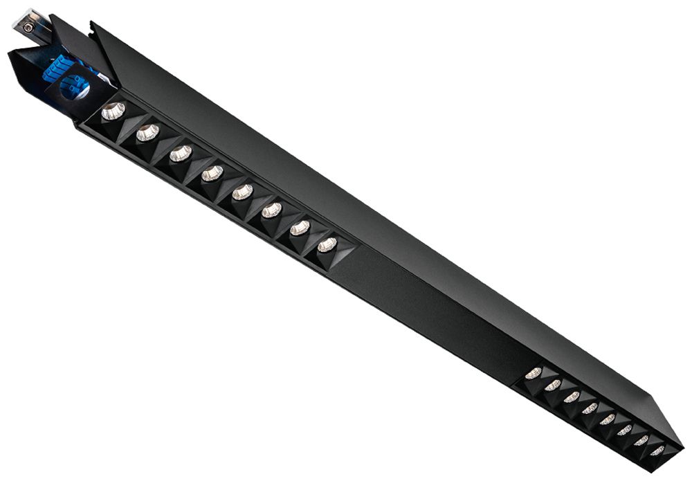 Plafoniera LED SG Lineal surface Cubic 18W 2230lm 830 DALI 841mm nero