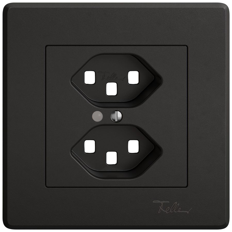 UP-Montageset EDIZIO.liv SNAPFIX® für 2×T23 mit Frontlinse sz