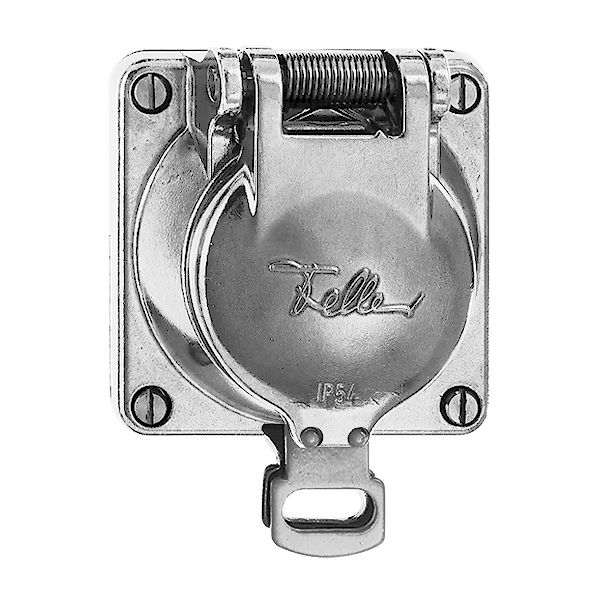 Couvercle avec clapet AG,GV,GUP, Al nature