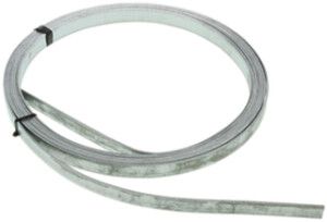 Ruban acier zingué à chaud par immersion 25×3mm rouleau 20m