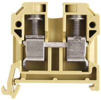 Durchgangs-Reihenklemme Weidmüller SAK Schraubanschluss 10mm² PA66 TS35 beige