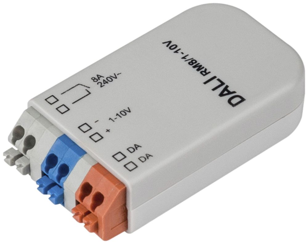 Interfaccia INS SLV INTERFACE DALI RM8 1…10V, da DALI a 1…10V + ON/OFF