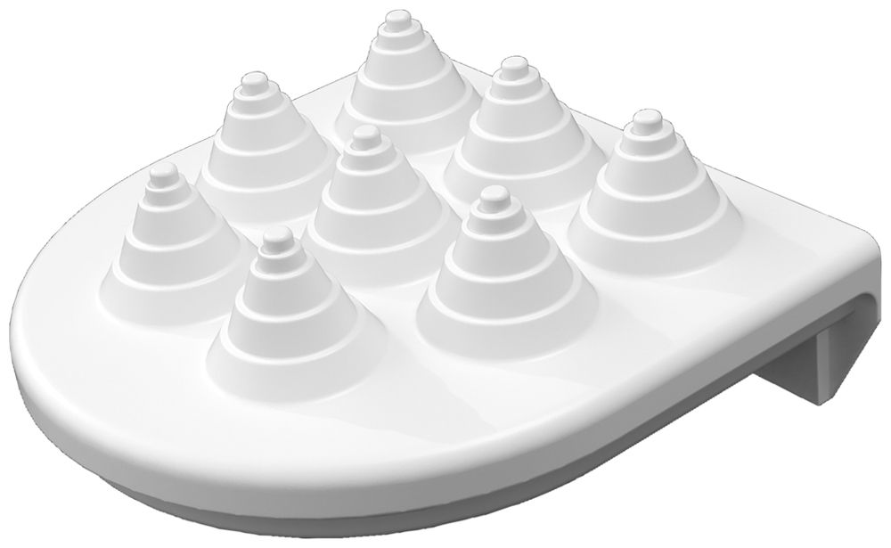 Kabeleinführung Rittal SZ 4316.000 1…8×Ø1…13mm Kunststoff grau 25Stk