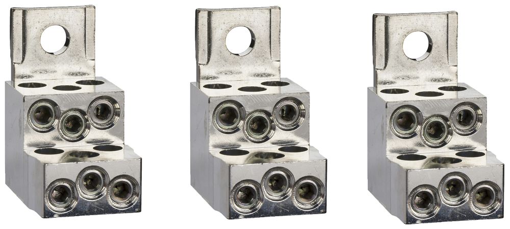 Morsetto d'allacciamento Schneider Electric 3 pezzi p.6×1.5…35mm²