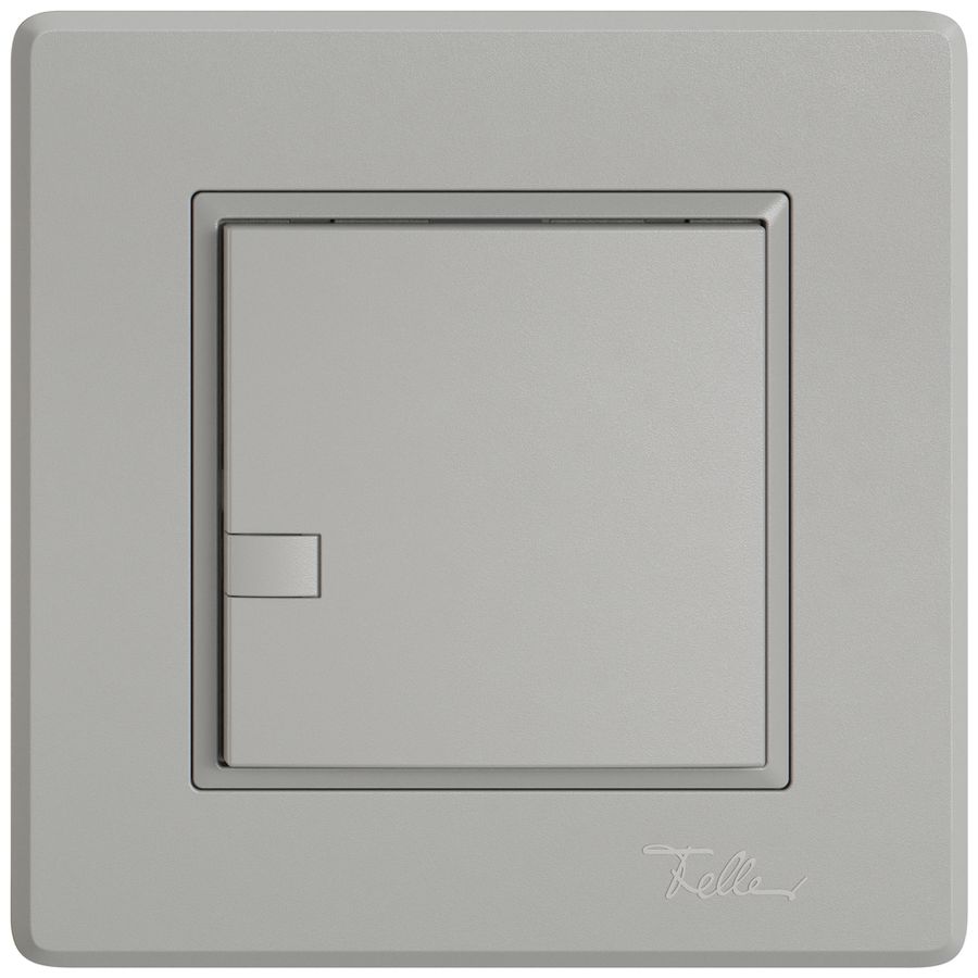 Pulsante KNX RGB INC EDIZIO.liv SNAPFIX® sensore temp.s.LED 1× com.1T grc