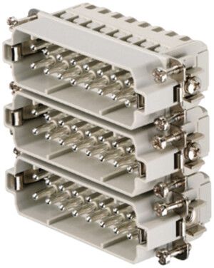 Stifteinsatz Weidmüller HDC HA 250V 16A 16L Zugfederanschluss Gr.5