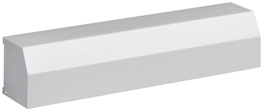 Einführungsblende Hager vector für 18 Module hellgrau