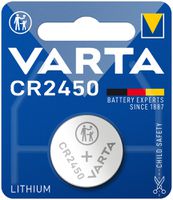 Knopfzelle Lithium VARTA Electronics CR2450 3V Blister à 1 Stück