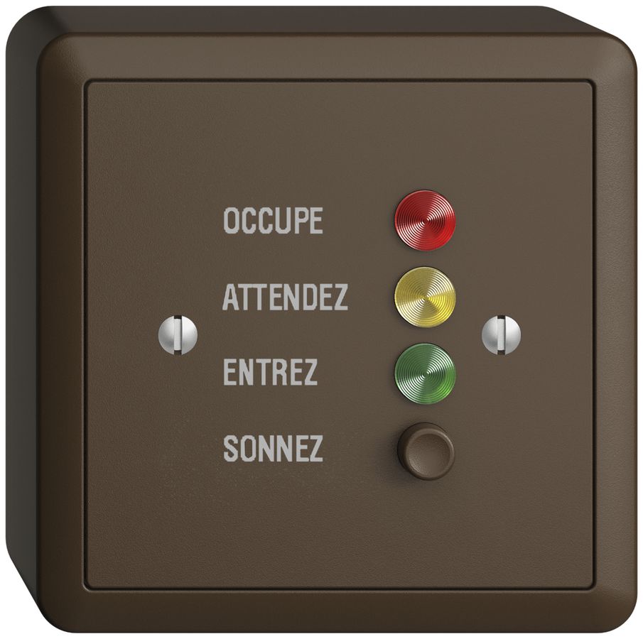 Station de porte AP EDIZIOdue pour signaux d'appel, coffee, français
