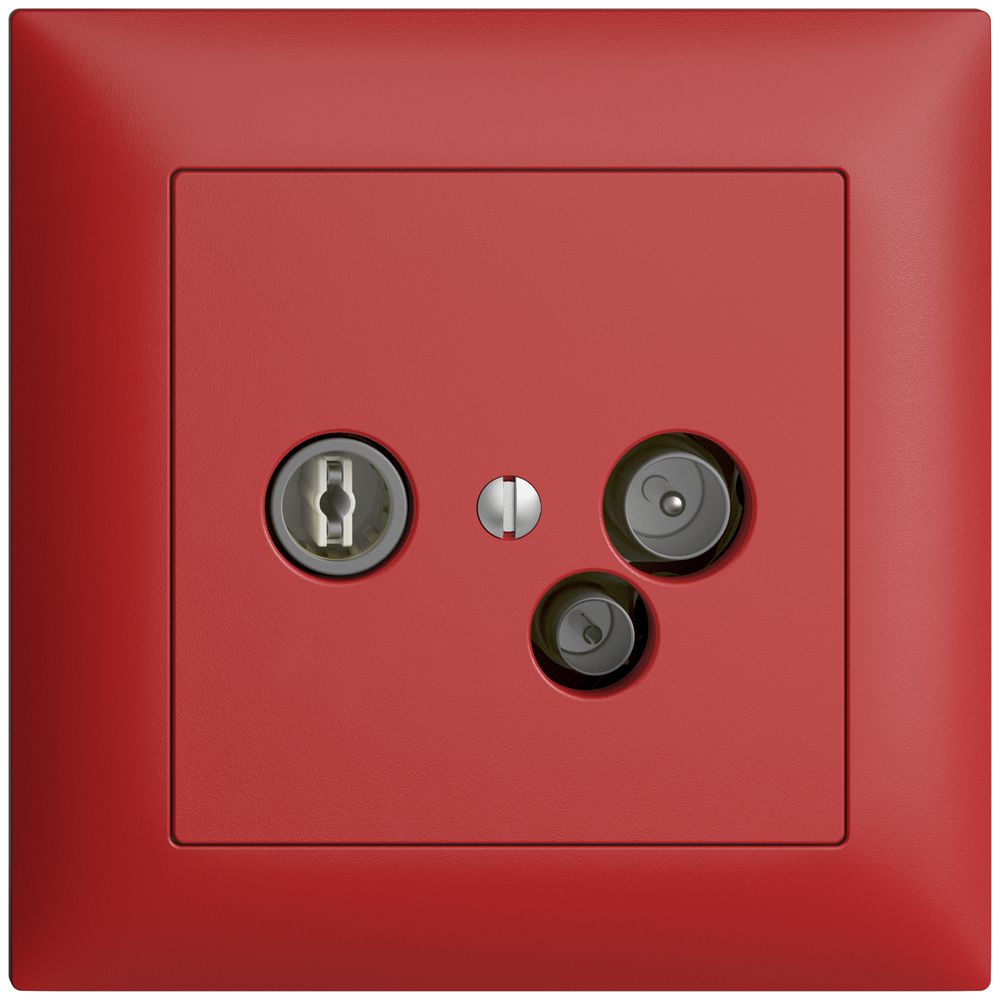 UP-Antennendose TV-R-Daten DD04 5…65MHz EDIZIOdue berry