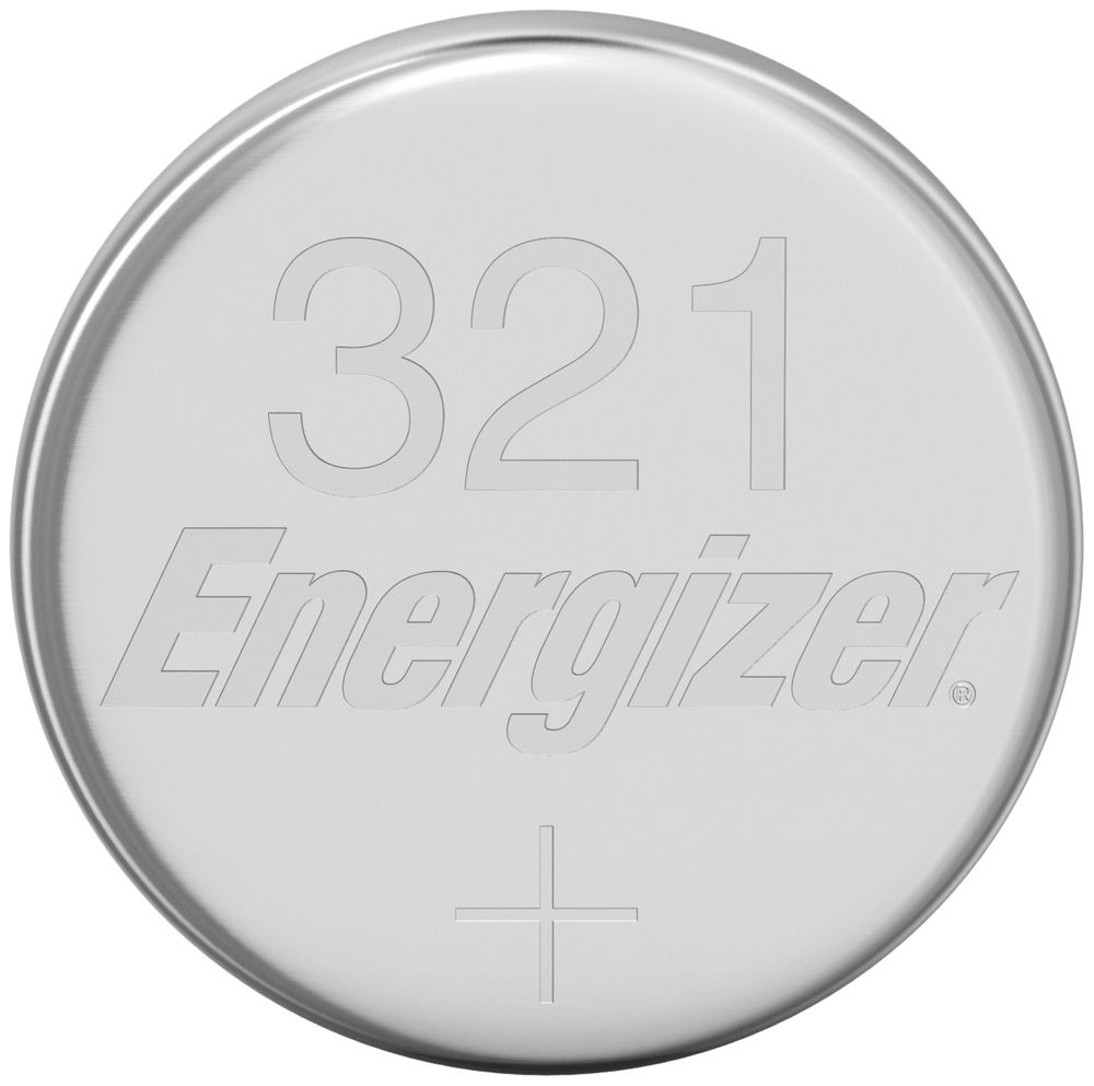 Pila bottone Energizer ossido d'argento SR65, 321 1.55V blister 10pez prez./pila