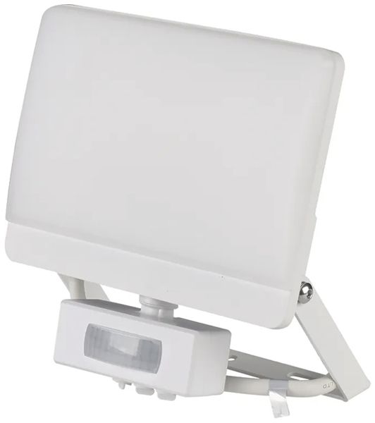 Projecteur LED WORKLIGHT PIR 30W 4000K IP54 VWB 183×170mm 140° blanc