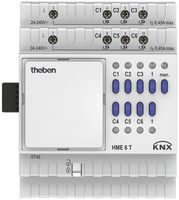 Actionneur de chauffage Theben AMD HME KNX 6T, Mix 100…240V