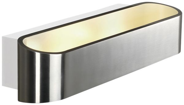 Applique LED SLV ASSO 300 22W 2000…3000K 1340lm IP20 alu brossé/blanc