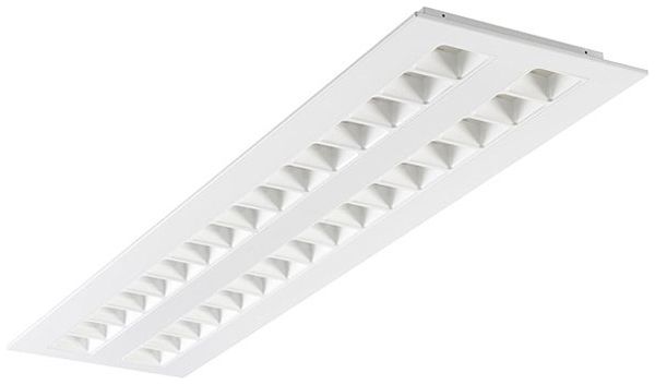 EB-LED-Deckenleuchte Sylvania OPTIX 1250 WHT 30W 3600lm 3000…6000K DALI weiss