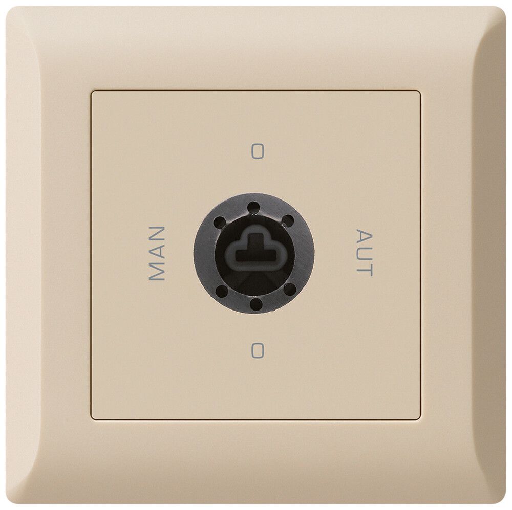 UP-Drehschalter 0-Man-0-Aut. kallysto.line 2/1L beige für Schloss