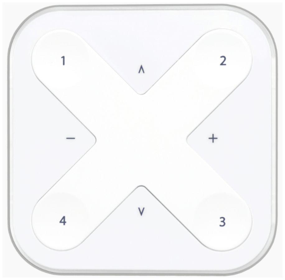 RF-Wandsender Casambi XPRESS RWBT, Bluetooth, 90×90×12mm, weiss