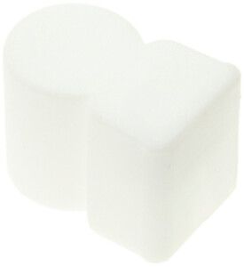 Endkappe DOTLUX QUICK-FIXac 37×25×17mm Kunststoff weiss