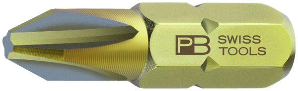 Bit Kreuzschraube PB C6-190 Phillips PH2×25mm C 6.3 (1/4")