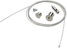 Kit de suspension à corde pour LEALED, 1500mm, acier fin