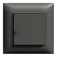 UP-Frontset Universaldimmer 1K/1T ZEP 88×88mm schwarz
