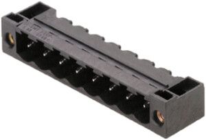 Connettore maschio Weidmüller SL-SMT brida THT/THR 5.08mm 2L 90° 3.2mm