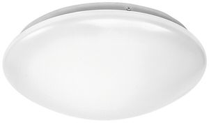 LED-Decken-/Wandleuchte ESYLUX ELLEN 12W, 4000K, 1250lm mit HF-Sensor IP44 weiss