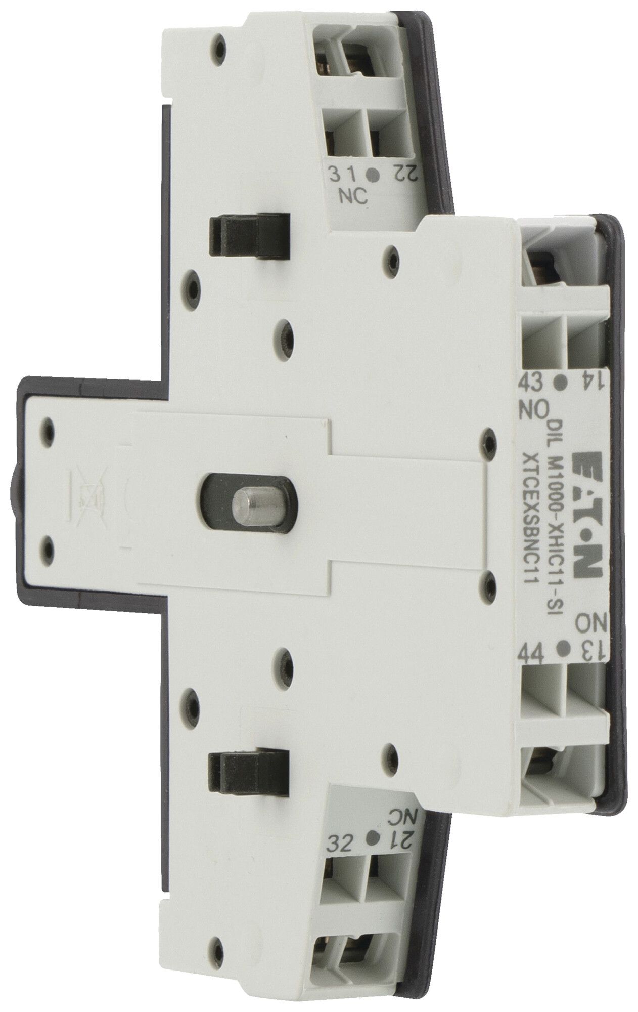 Contatto ausiliare Eaton DILM1000-XHIC11-SI 1NO 1NC 6A raccordo a molla