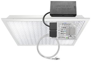 Kit EB-LED-Leuchte ESYLUX CELINE-2 PNL 625 DDP TR 33W 4600lm 840 + Driver DALI-2