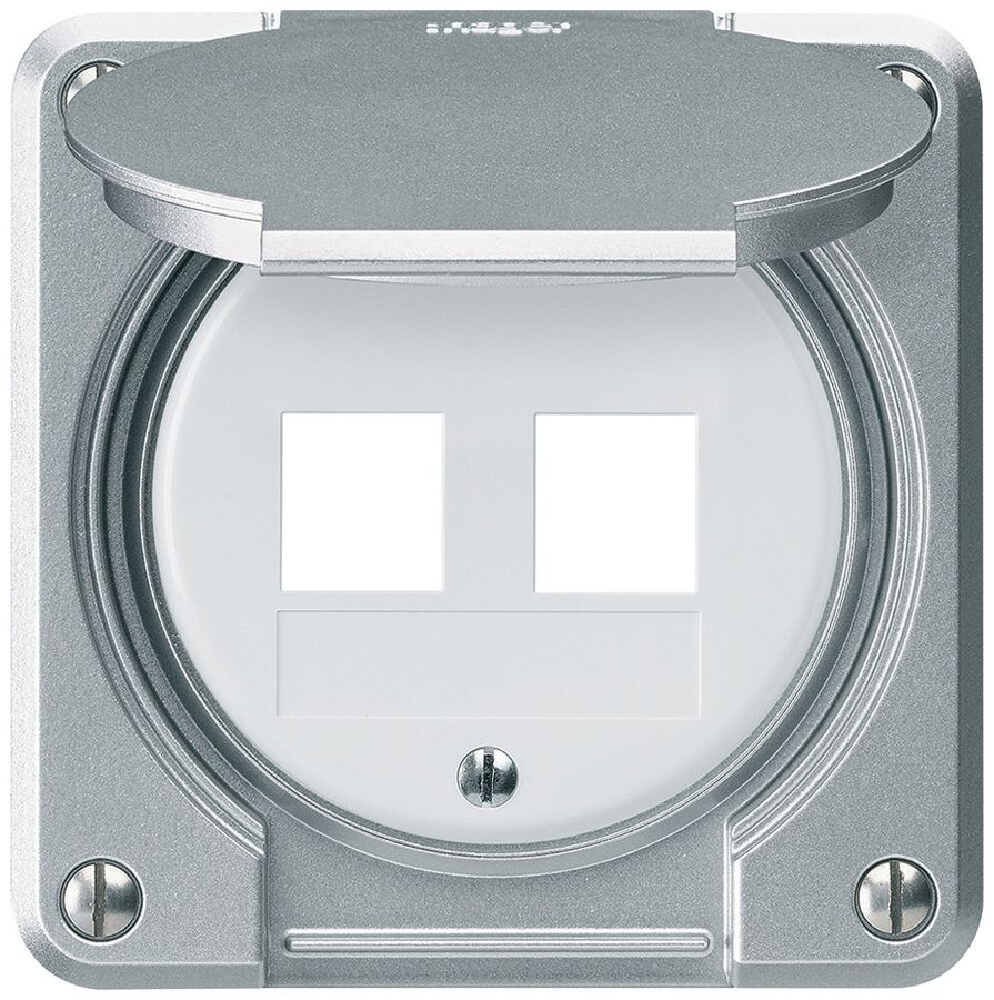 UP-Montageset robusto HMS IP55 aluminium für 2×Modul