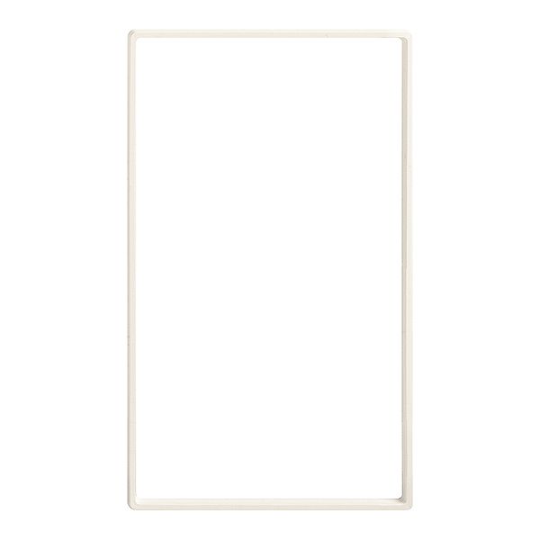 Telaio complementare EDIZIOdue prestige 2×1 bianco